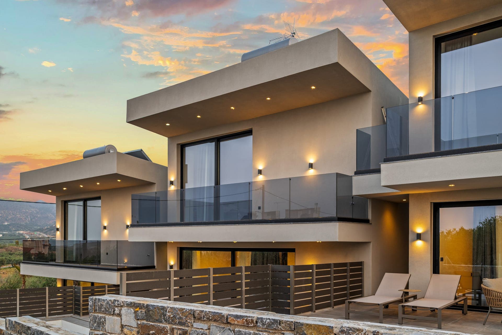 Hersonissos Hilltop Villa with Private Pool — Crete - 4