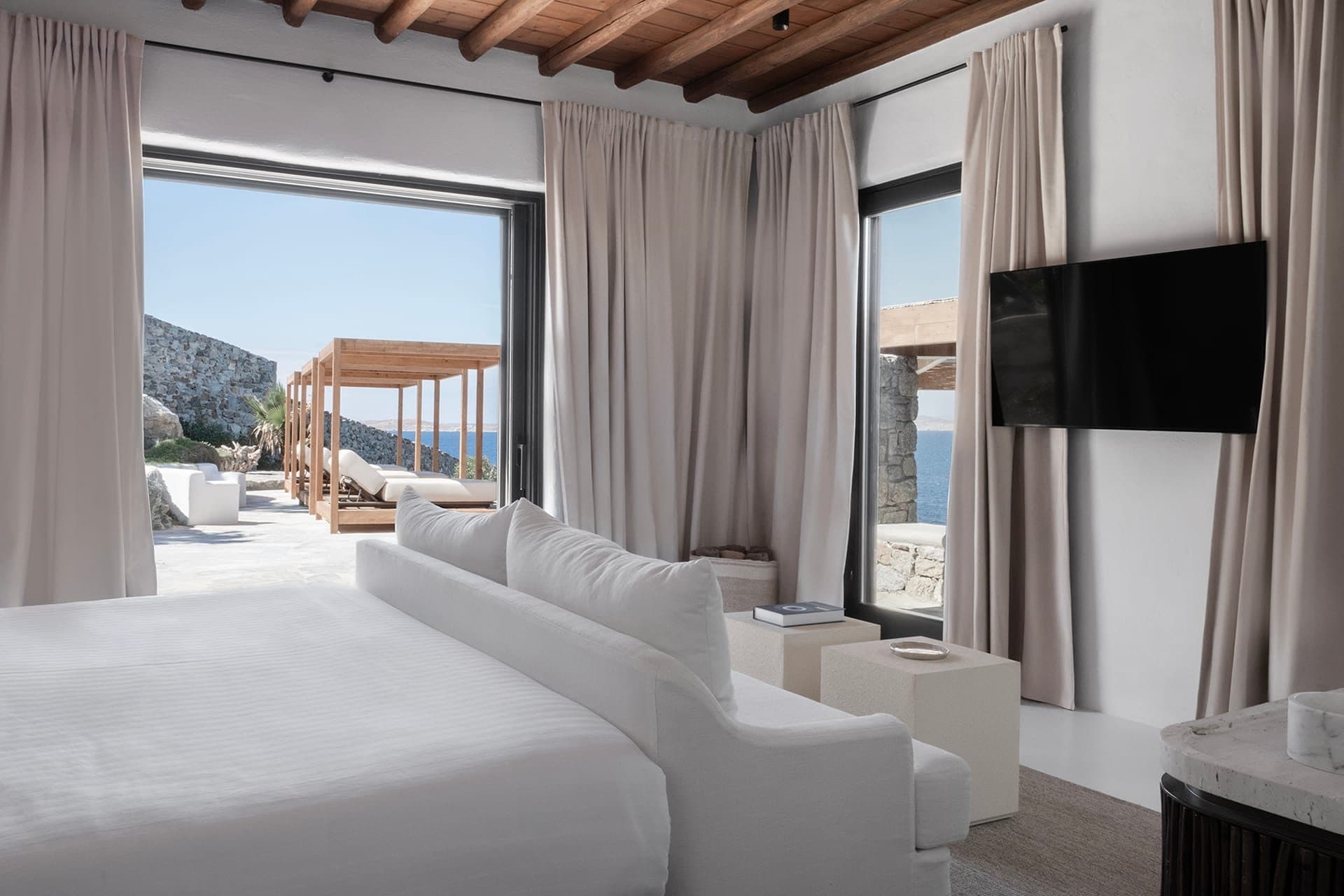 Sea Bliss Pool Sunset Villa- Eight Bedrooms, Mykonos – photo 51 of 109