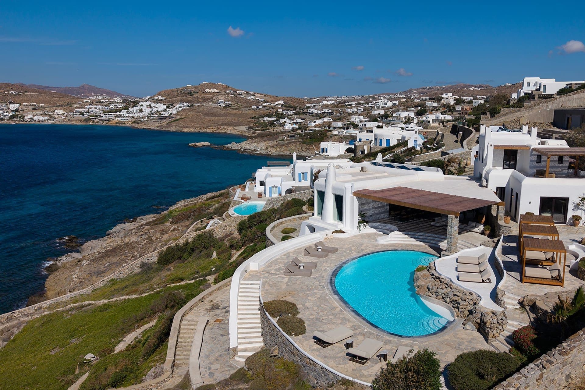Sea Bliss Pool Sunset Villa- Eight Bedrooms, Mykonos – photo 13 of 109