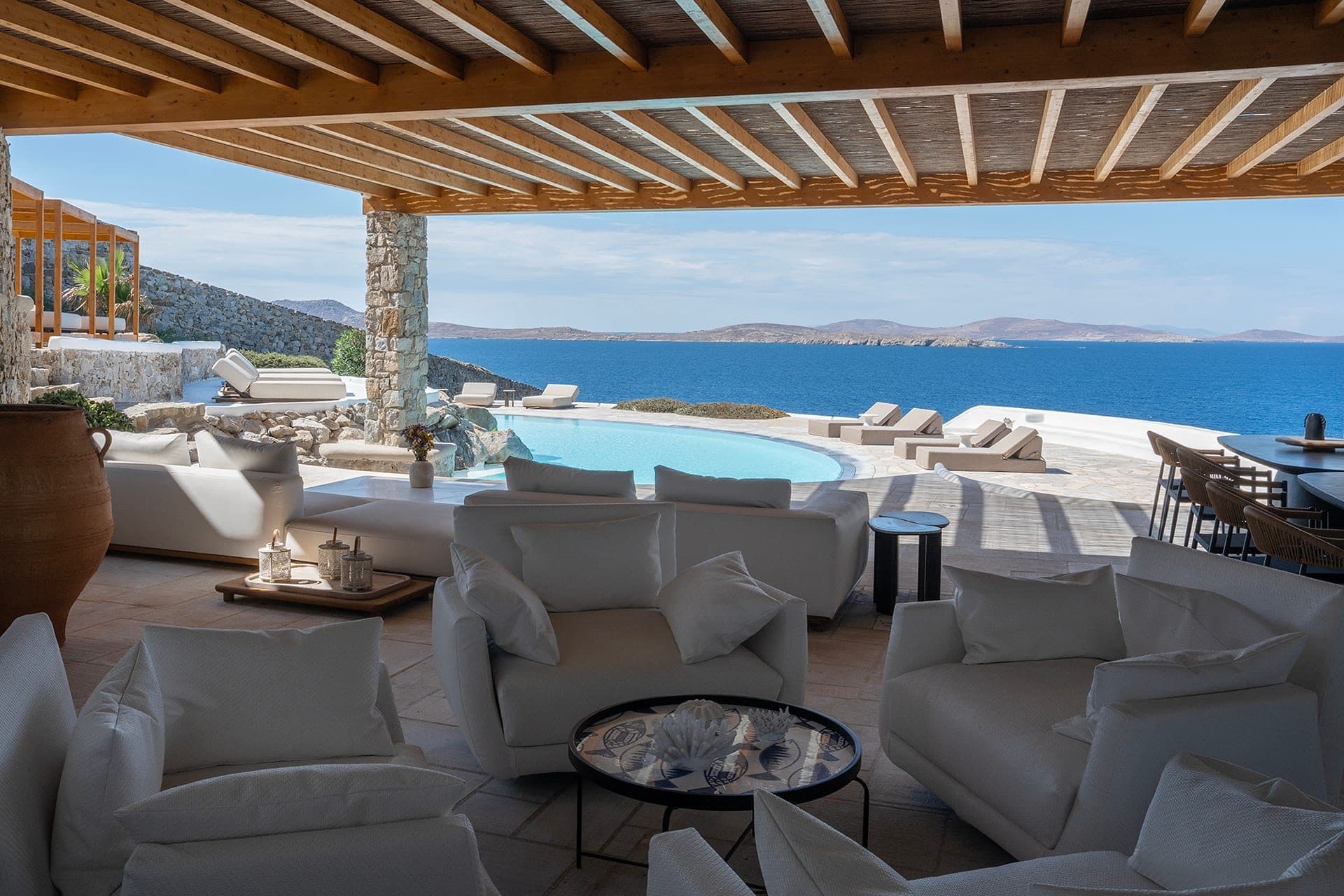 Sea Bliss Pool Sunset Villa- Eight Bedrooms, Mykonos – photo 15 of 109