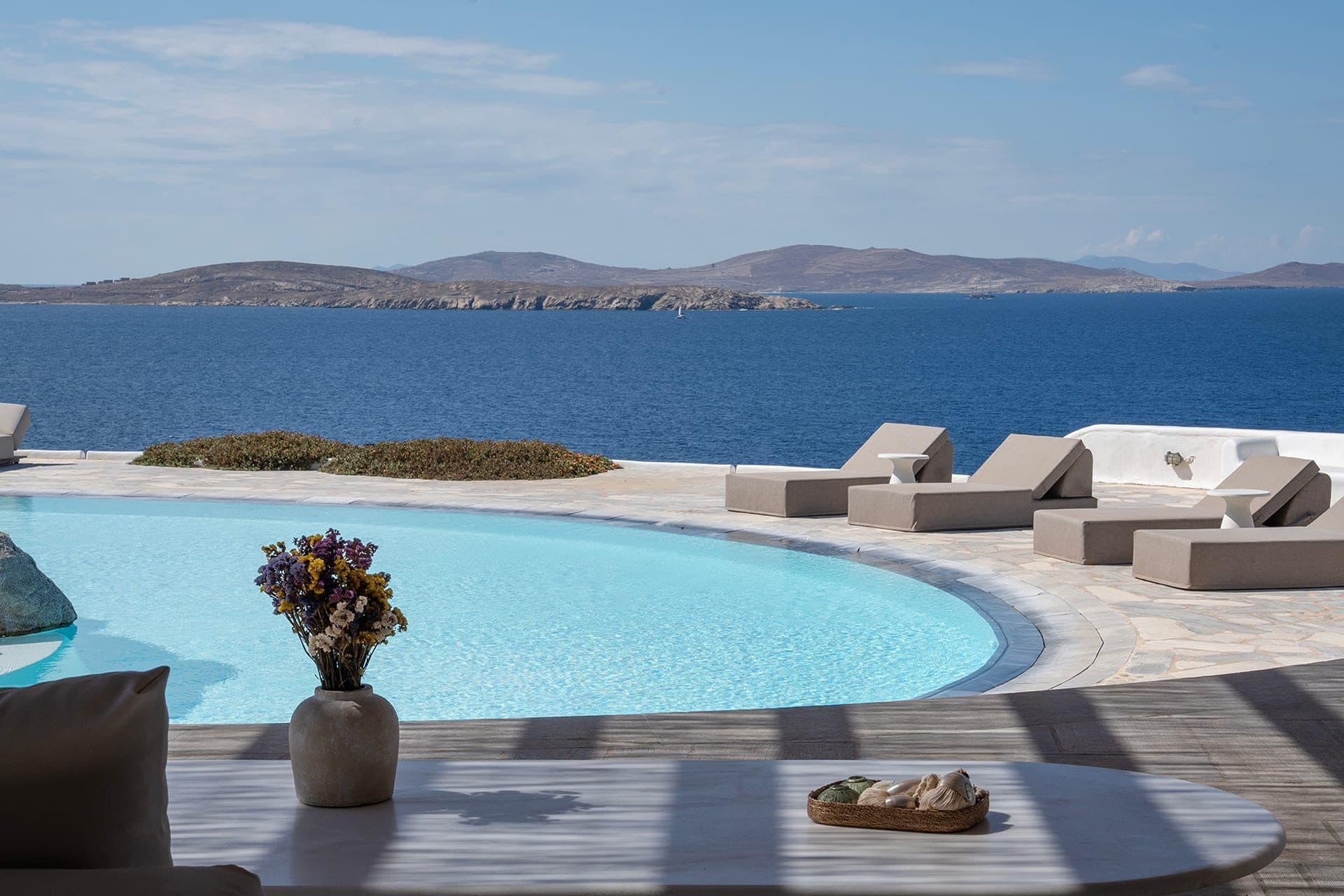 Sea Bliss Pool Sunset Villa- Eight Bedrooms, Mykonos – photo 3 of 109