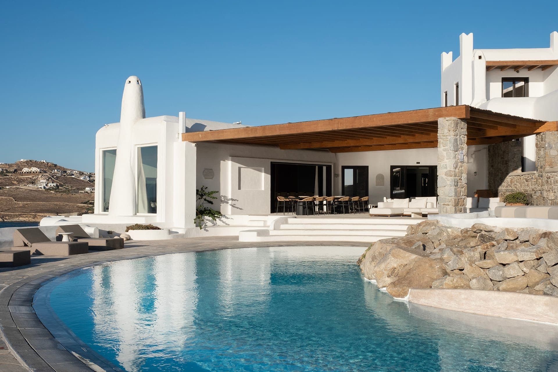 Sea Bliss Pool Sunset Villa- Eight Bedrooms, Mykonos – photo 6 of 109