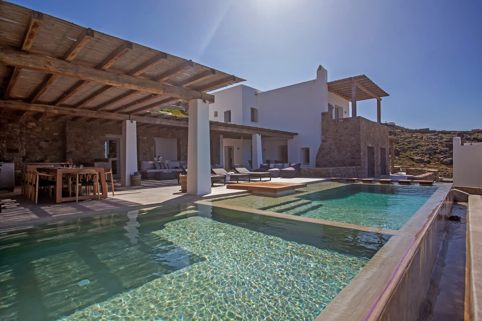 AURA Seaview Sunset Pool Villa - Six Bedrooms, Armenistis Lighthouse – photo 2 of 120