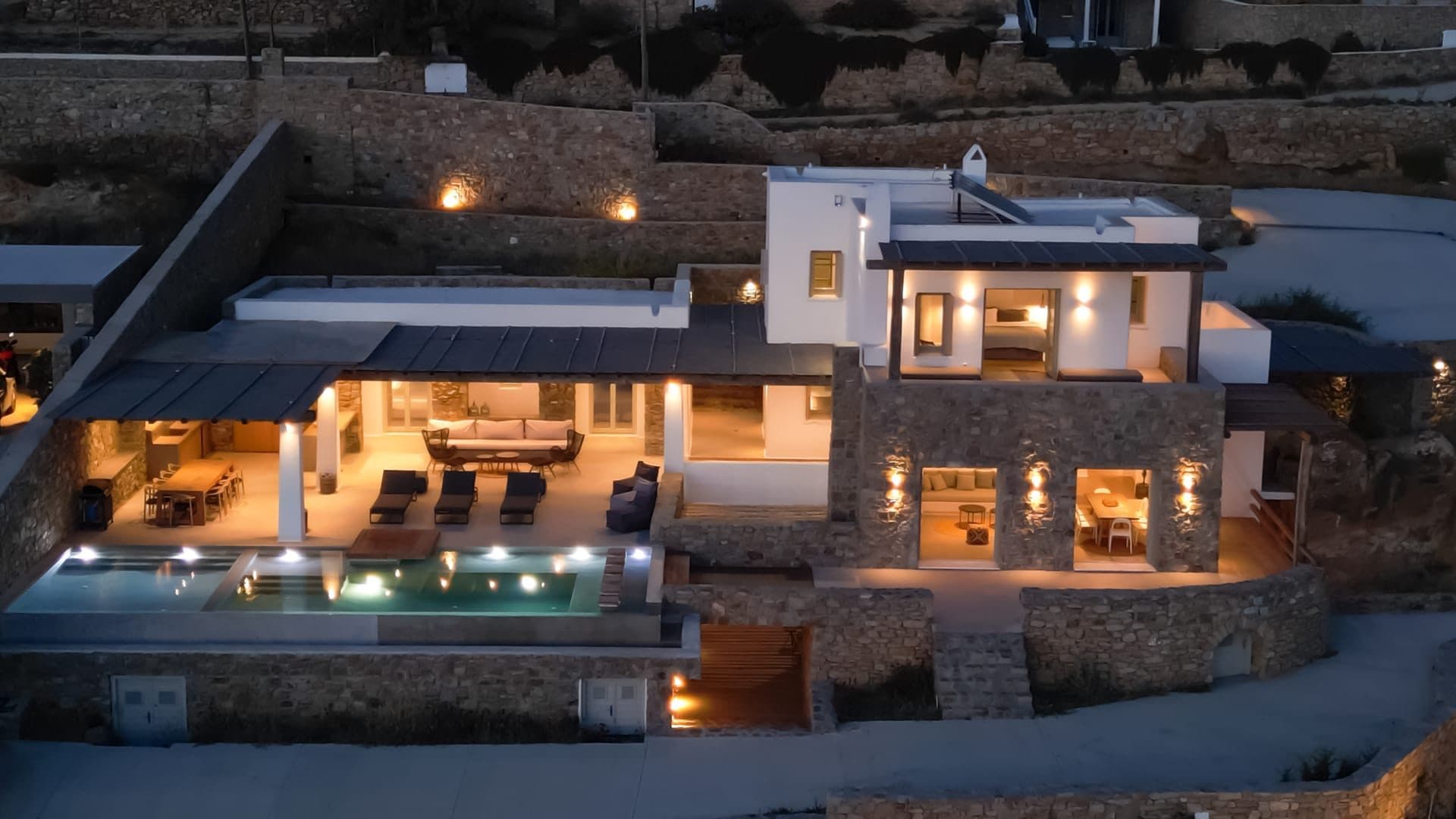 AURA Seaview Sunset Pool Villa - Six Bedrooms, Armenistis Lighthouse – photo 119 of 120