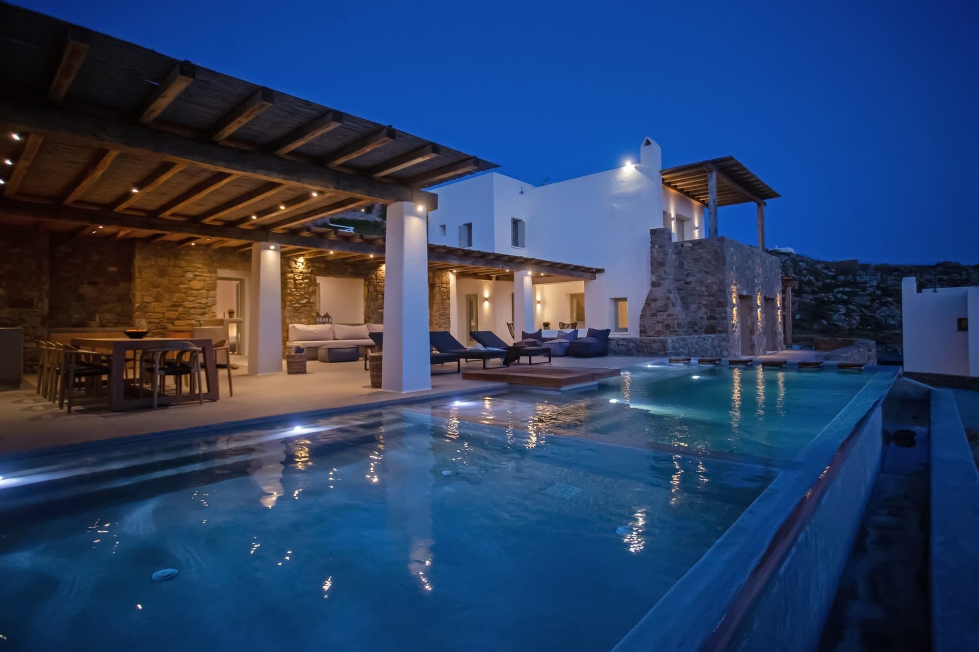 AURA Seaview Sunset Pool Villa - Six Bedrooms, Armenistis Lighthouse – photo 100 of 120
