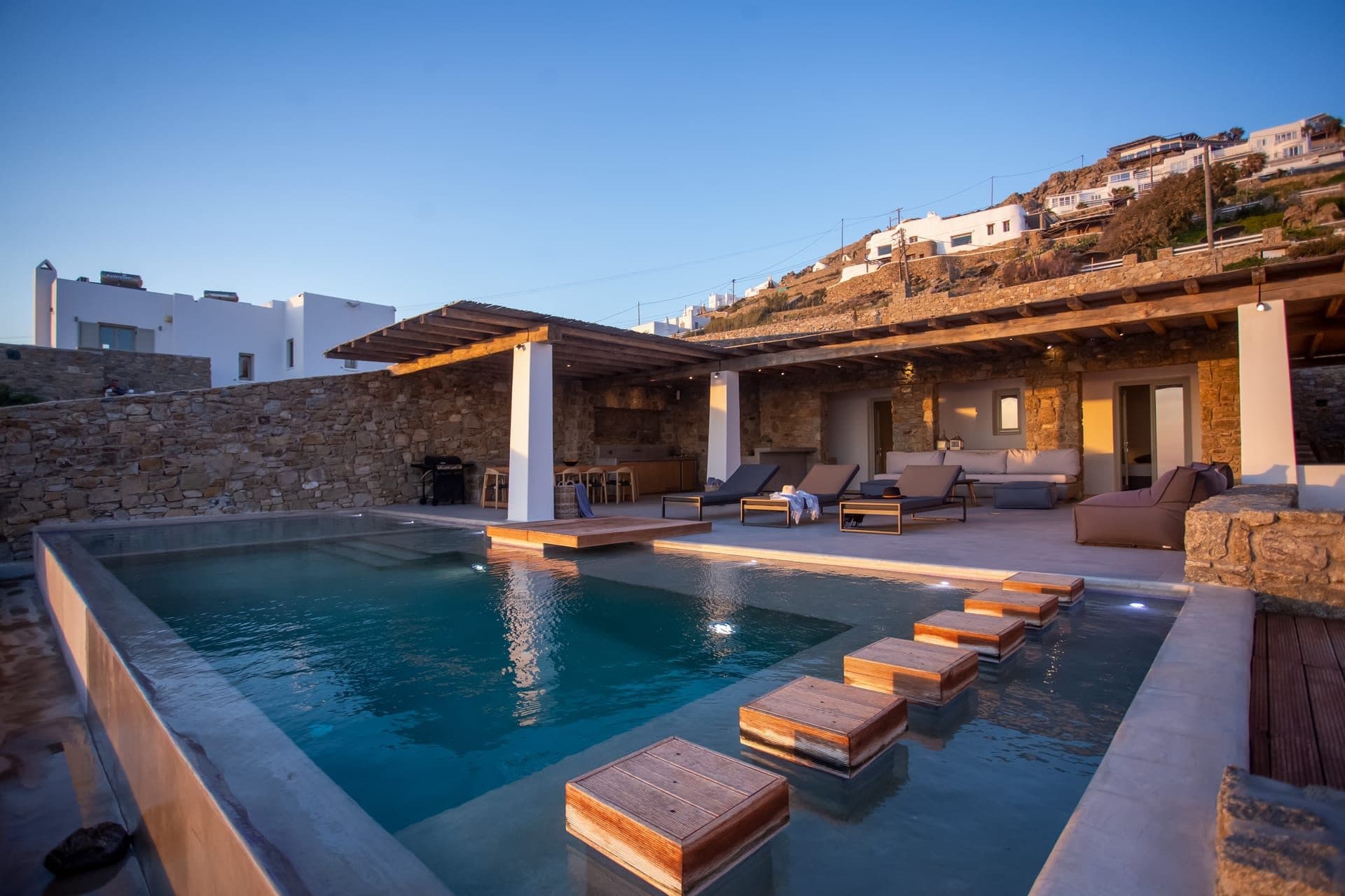 AURA Seaview Sunset Pool Villa - Six Bedrooms, Armenistis Lighthouse – photo 79 of 120