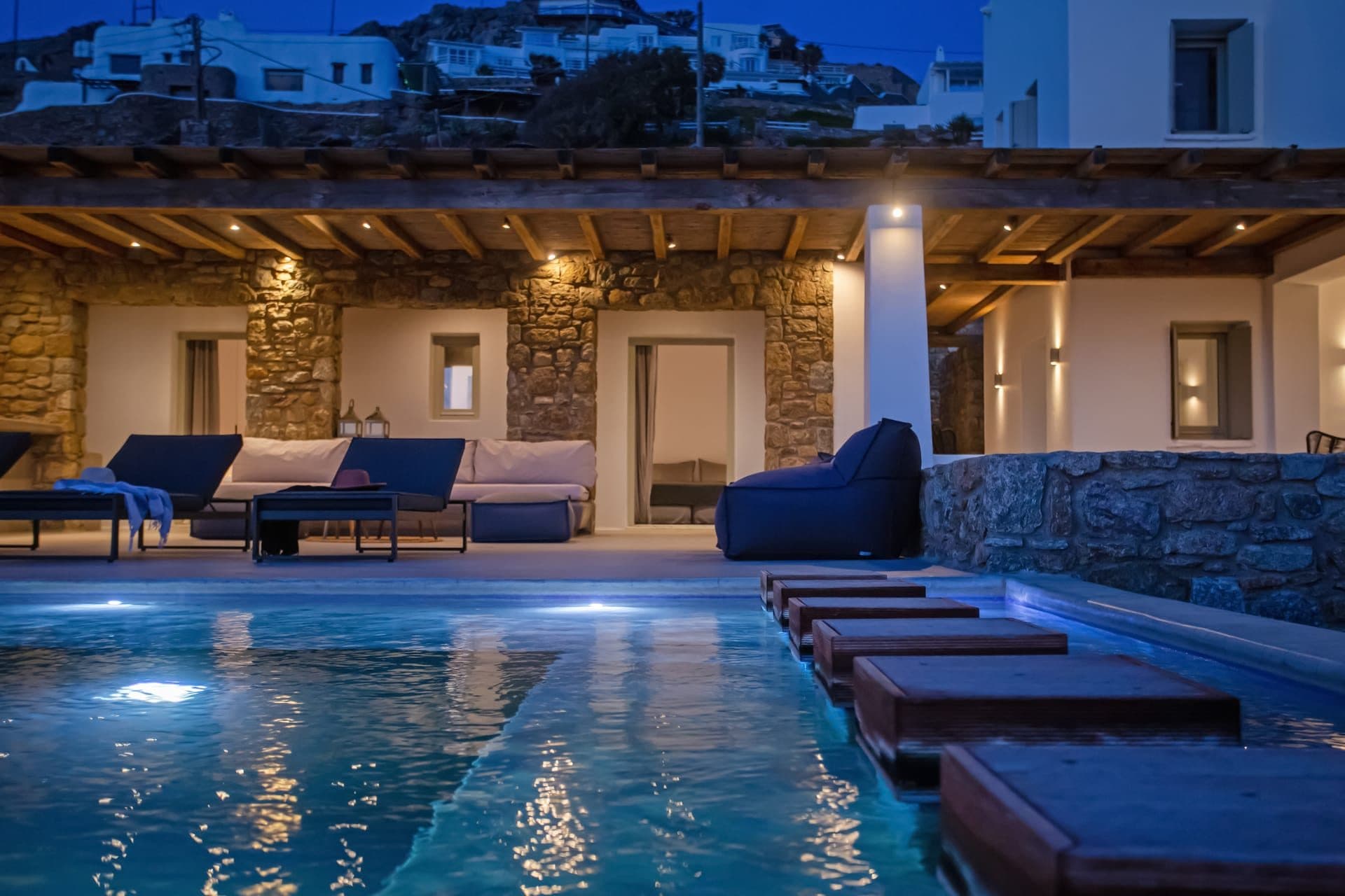 AURA Seaview Sunset Pool Villa - Six Bedrooms, Armenistis Lighthouse – photo 101 of 120