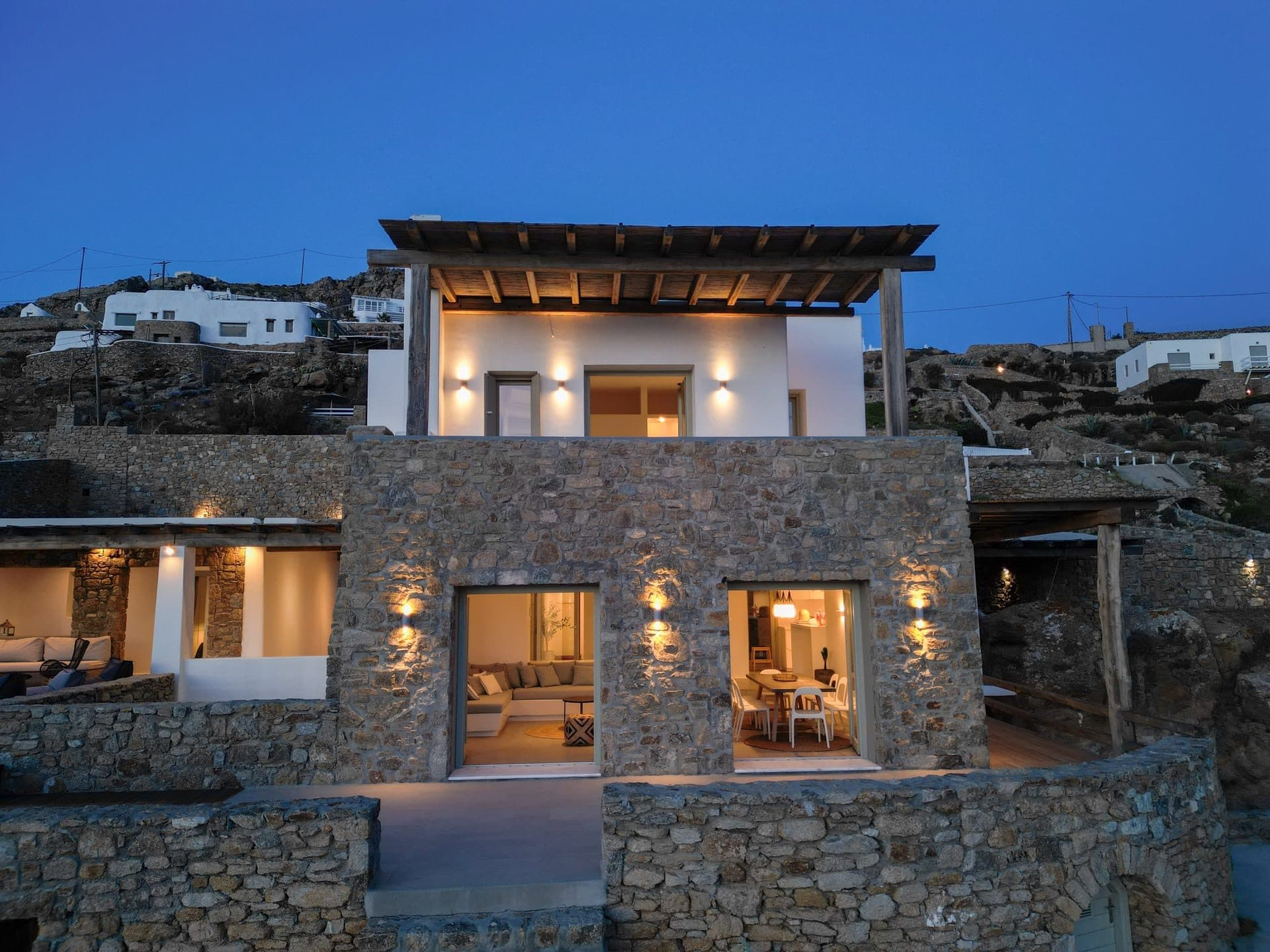 AURA Seaview Sunset Pool Villa - Six Bedrooms, Armenistis Lighthouse – photo 114 of 120
