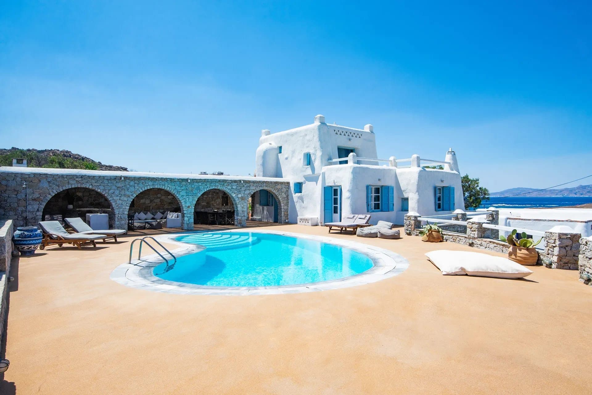 Aquileria Seaview Pool Villa - Seven Bedrooms, Mykonos – photo 34 of 89