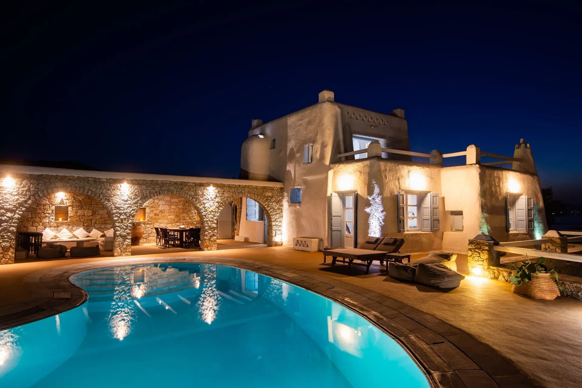 Aquileria Seaview Pool Villa - Seven Bedrooms, Mykonos – photo 50 of 89