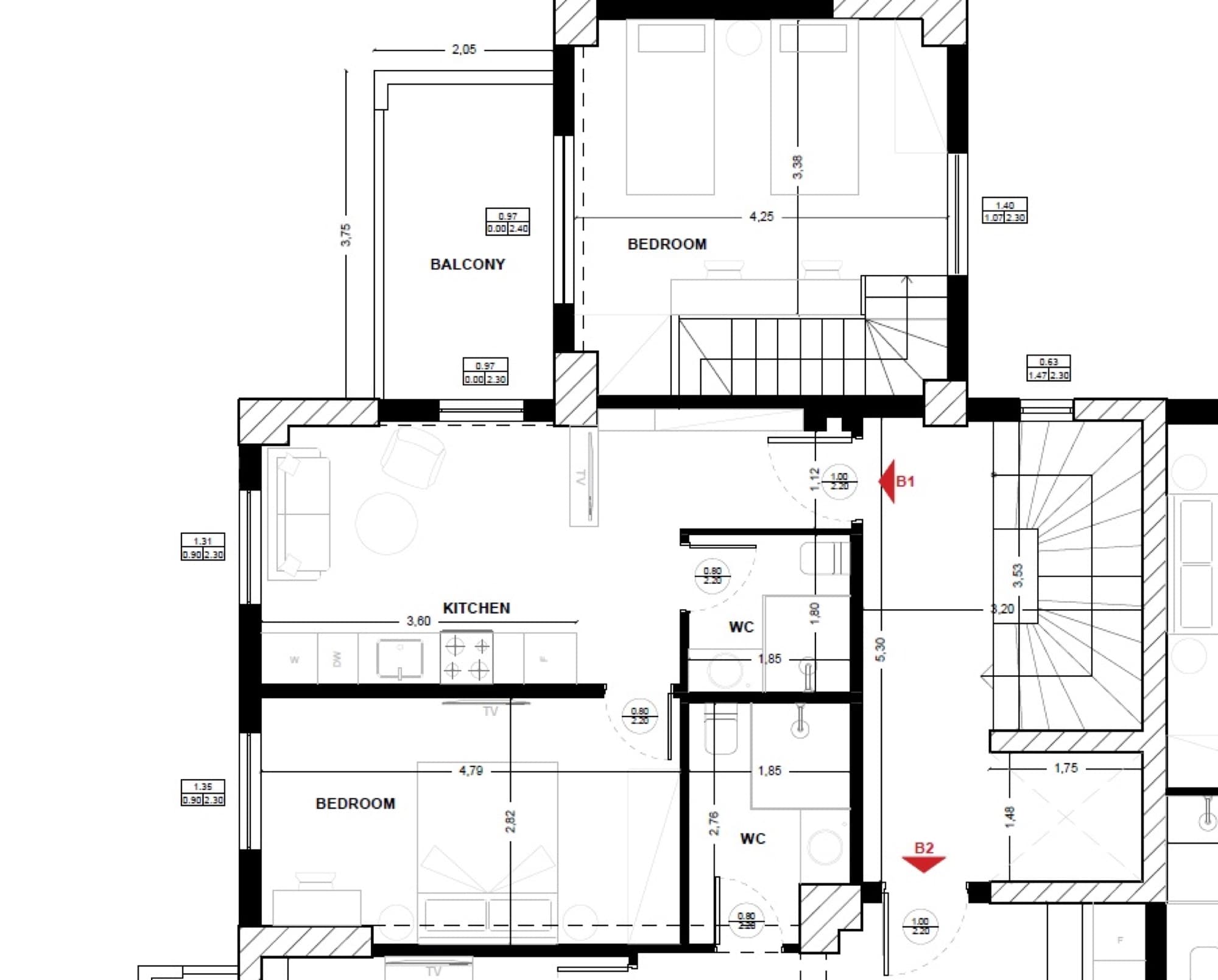 50 m² One-Bedroom Apartment for Sale in Nei Epivates, Neoi Epivates – photo 11 of 37