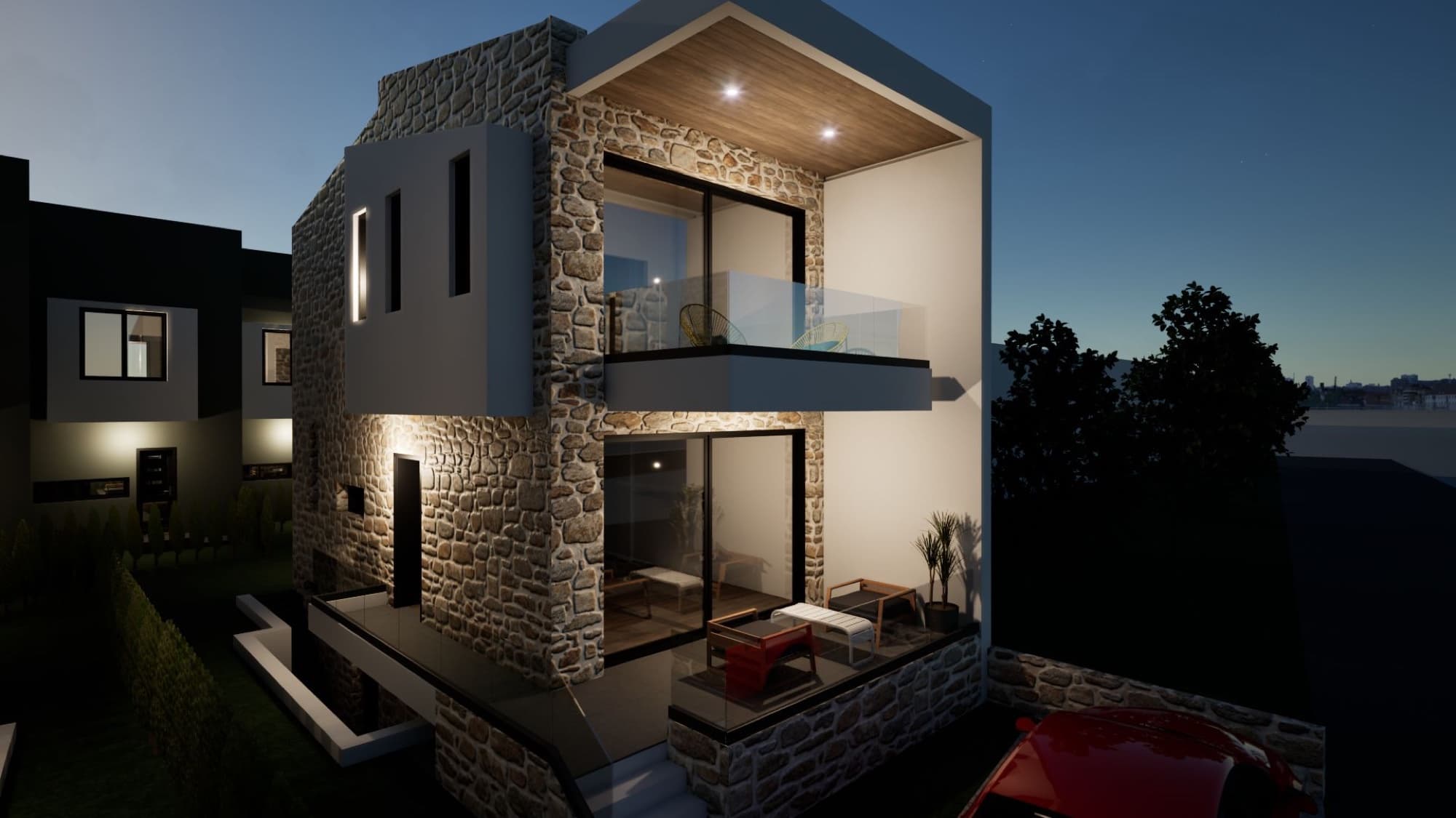 Four-Bedroom Stone-Built Maisonette for Sale in Pefkochori, Halkidiki, Pefkochori – photo 1 of 31