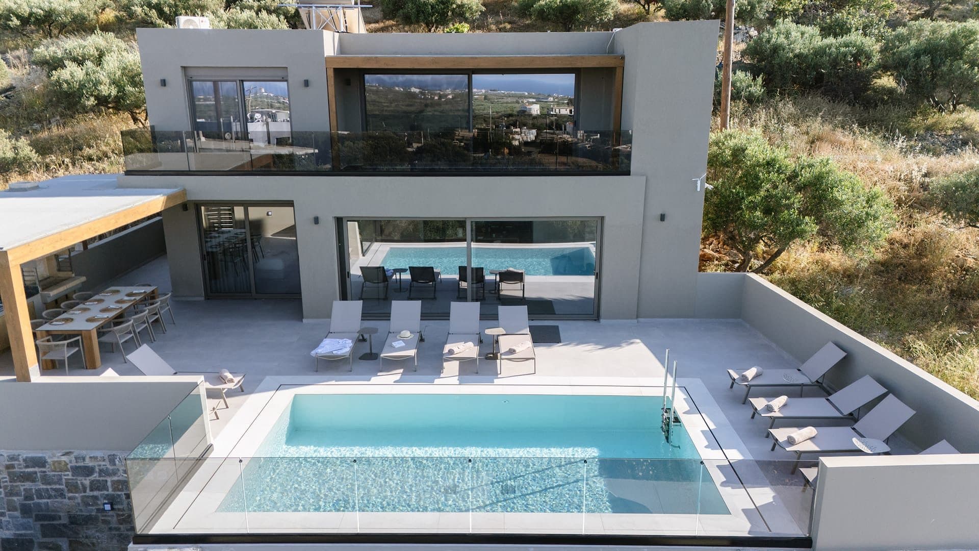Grand Villa - 6BD Luxury Villa in Agriana, Hersonissos – photo 9 of 72