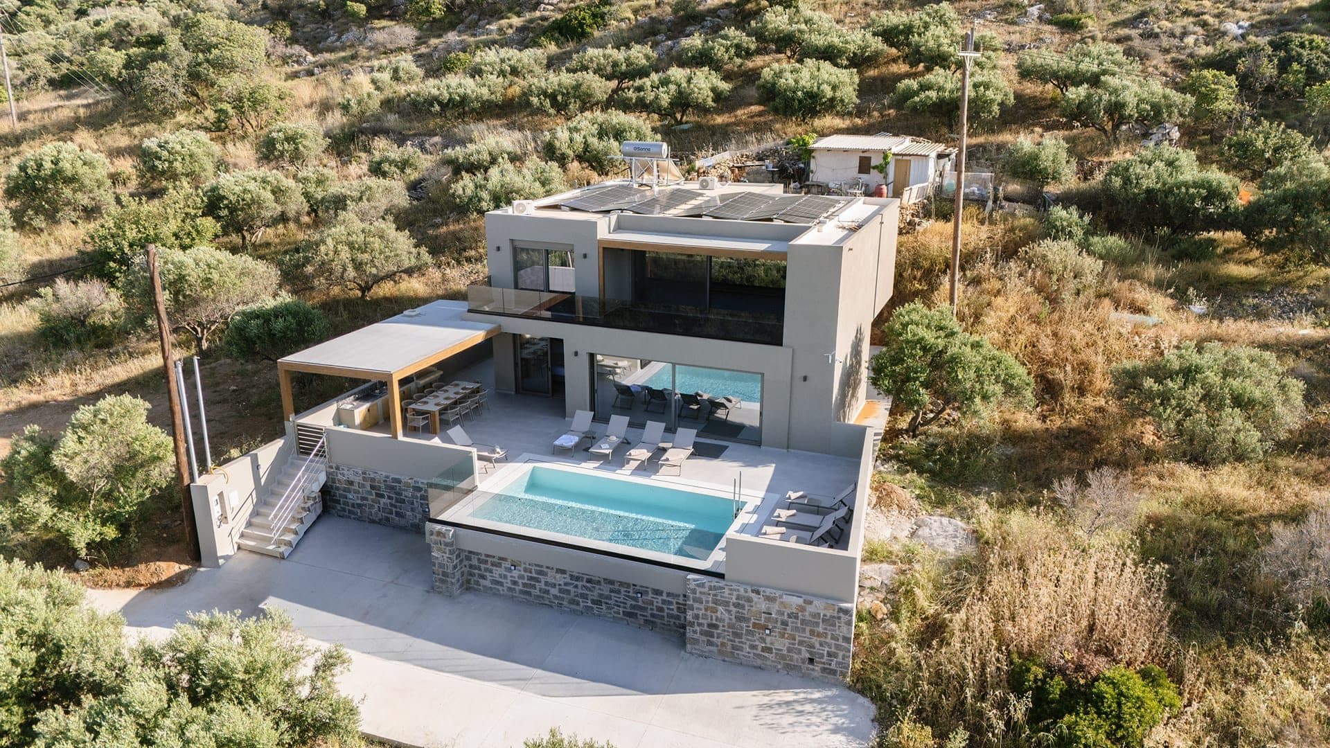 Grand Villa - 6BD Luxury Villa in Agriana, Hersonissos – photo 4 of 72