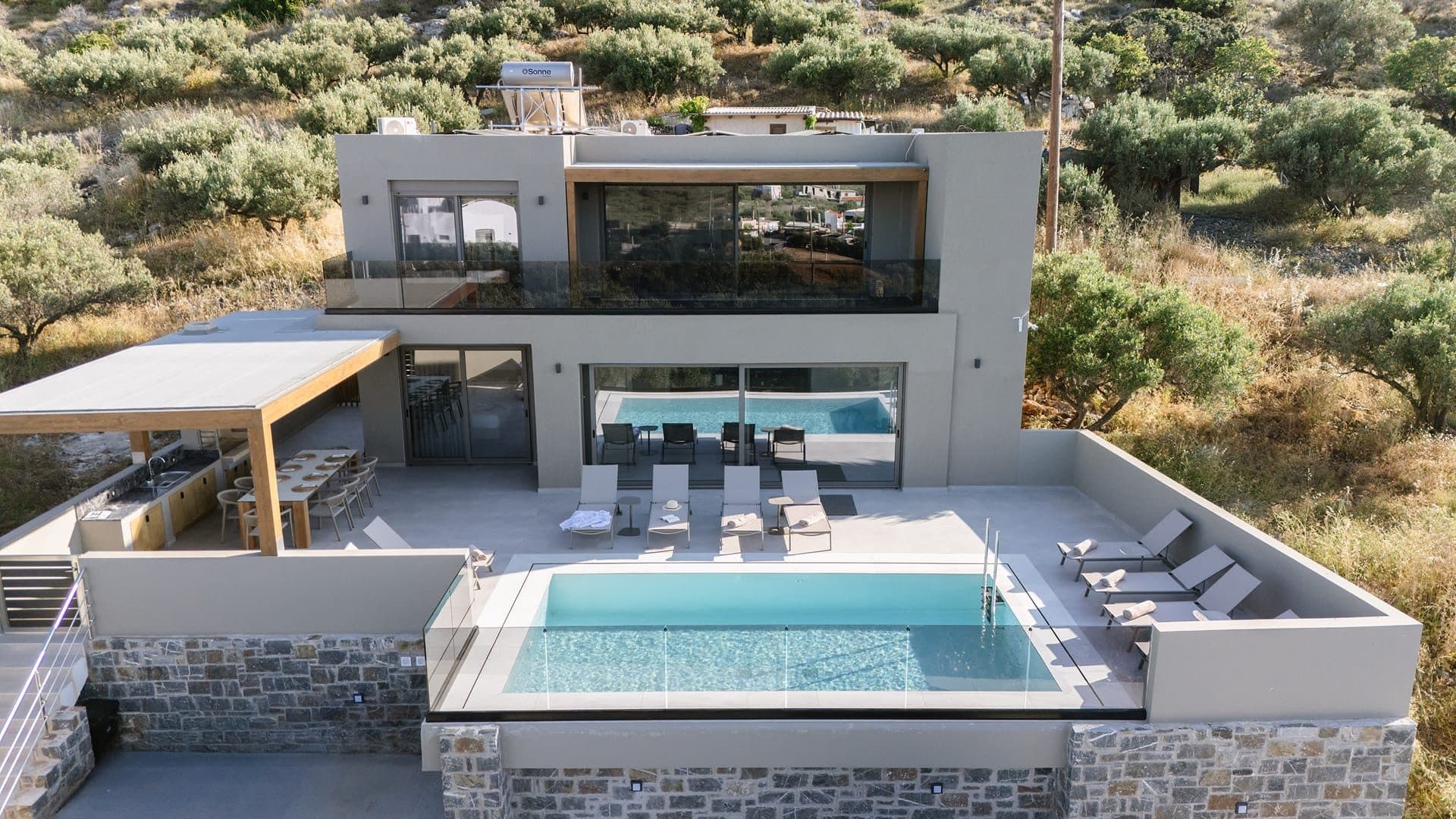 Grand Villa - 6BD Luxury Villa in Agriana, Hersonissos – photo 59 of 72