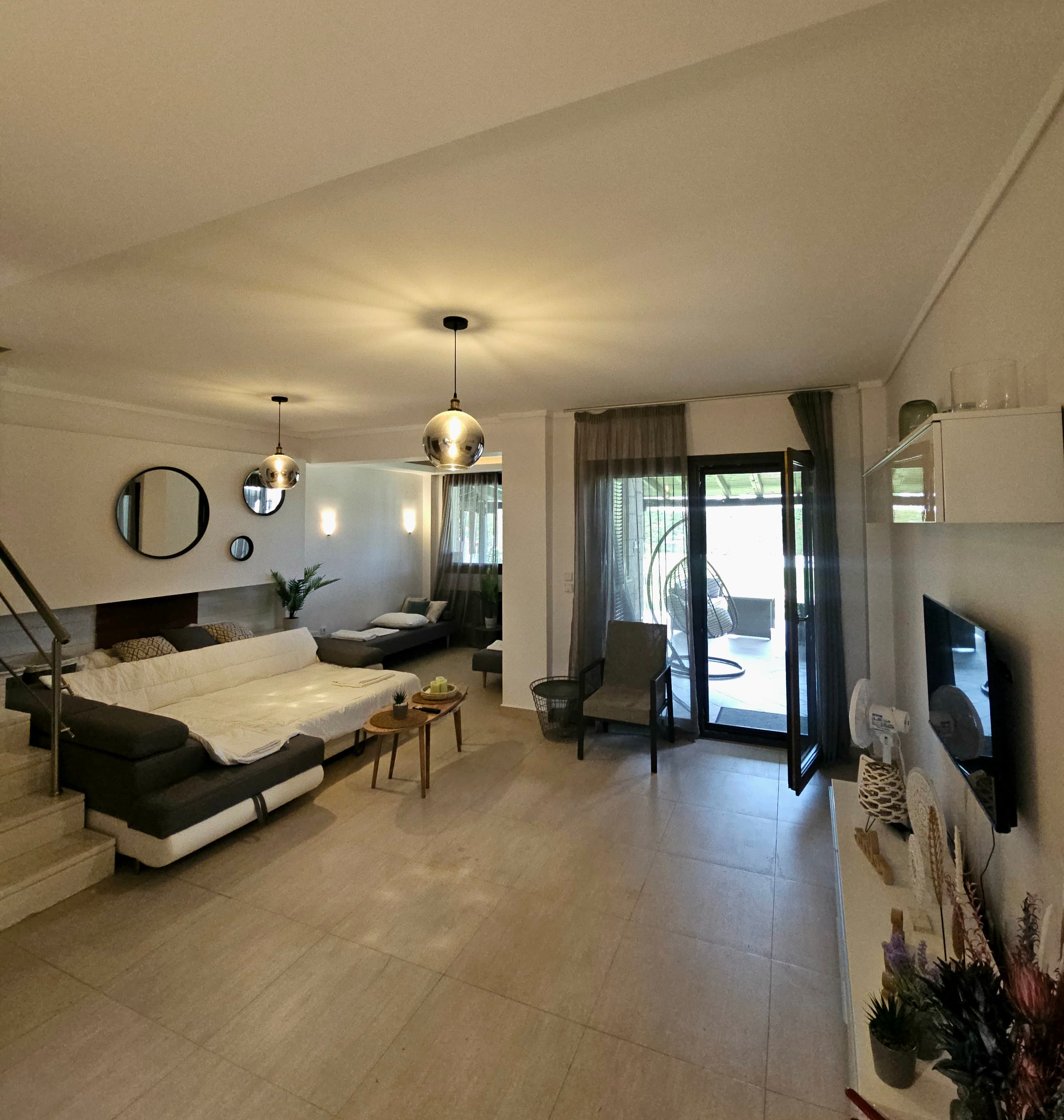 3 Bedroom Villa with Shared Pool, Garden and Private Parking near the Beach, Pefkohori – photo 33 of 68