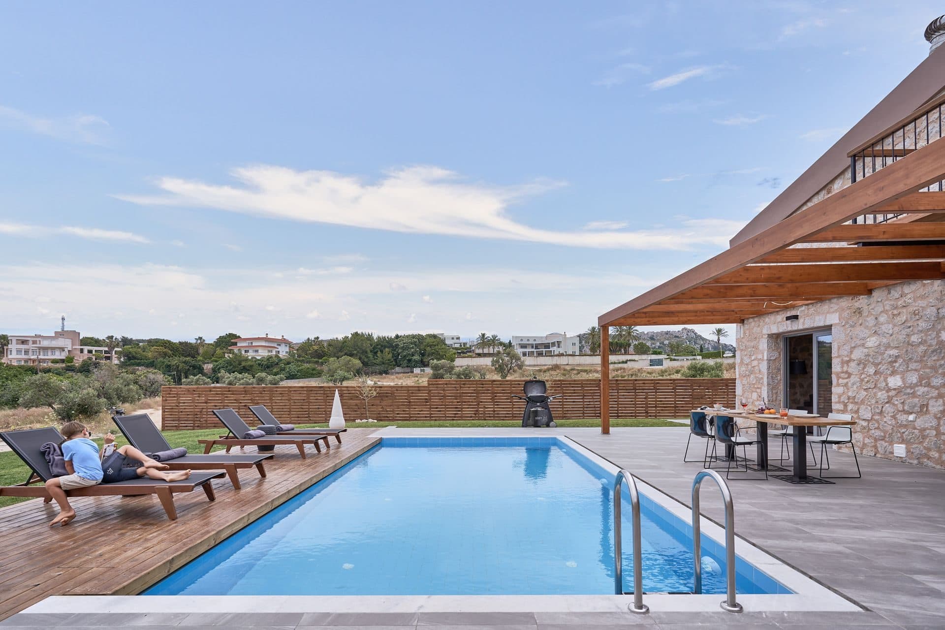 Amel - Three Bedroom Villa with Private Pool and Sea View, Rhodes – photo 32 of 82