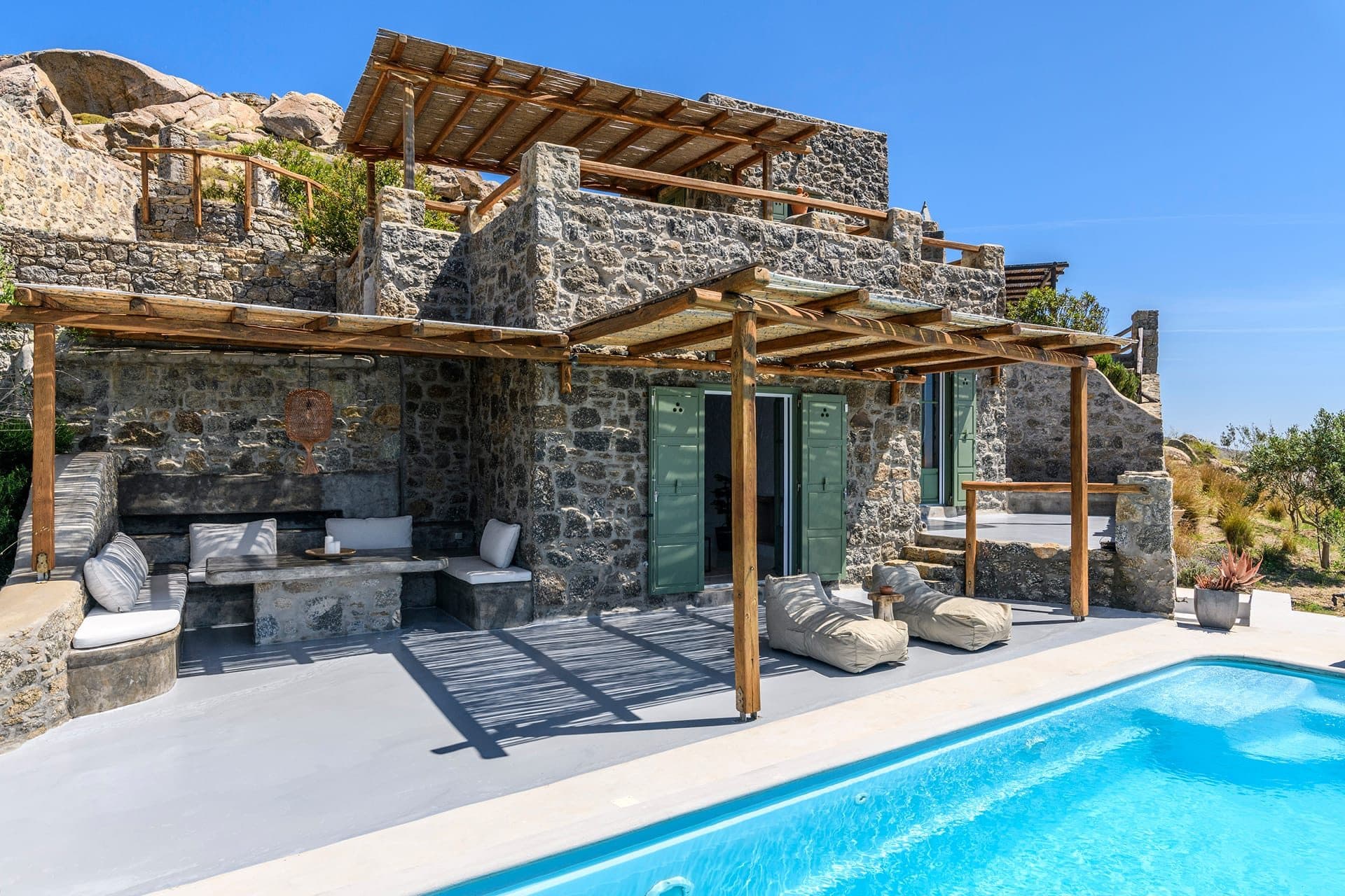 Stone Seaview Pool Villa - Three Bedrooms, Mykonos – photo 2 of 34