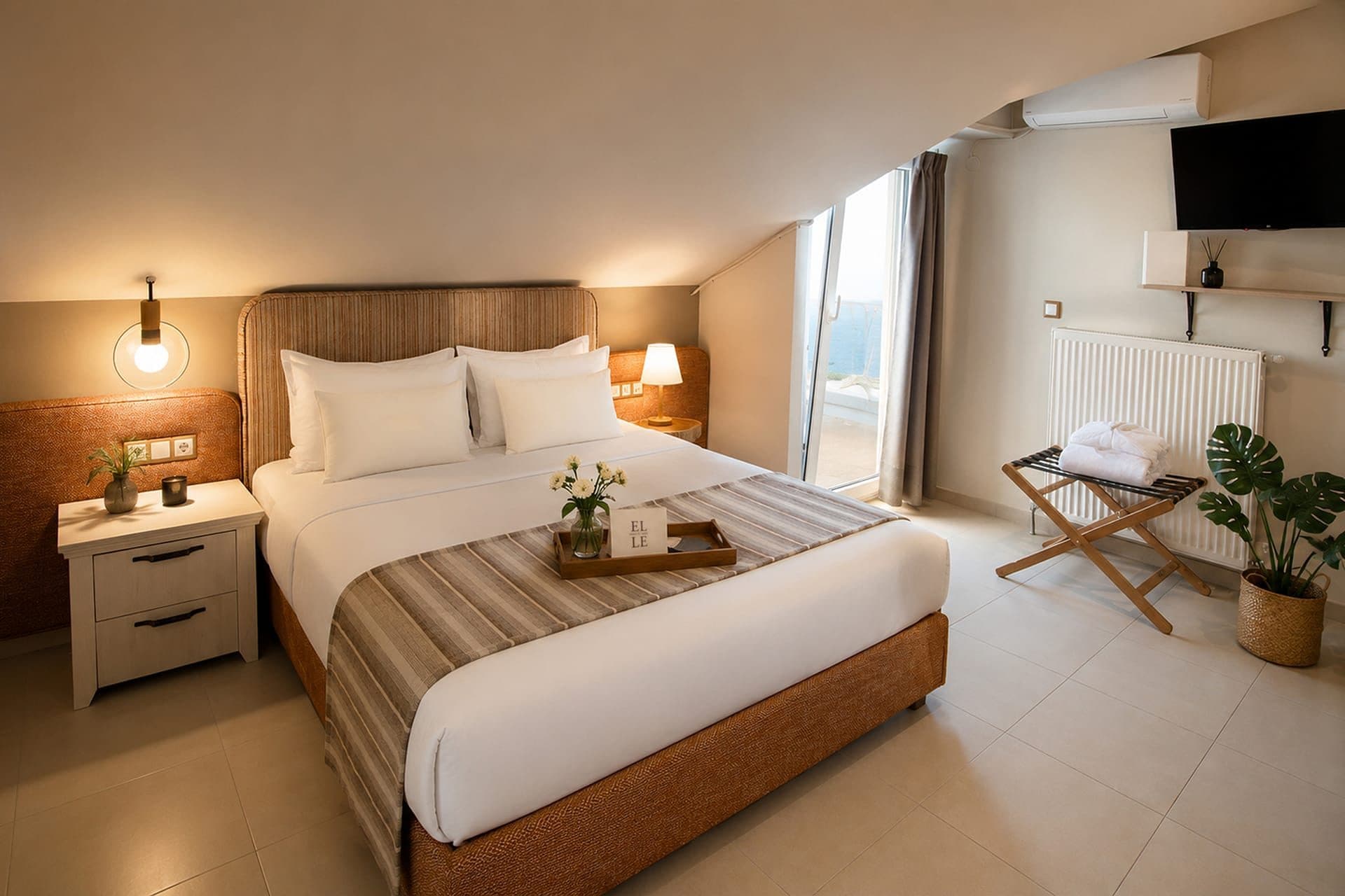 Attic Two Bedroom Suite, Paralia – photo 8 of 9