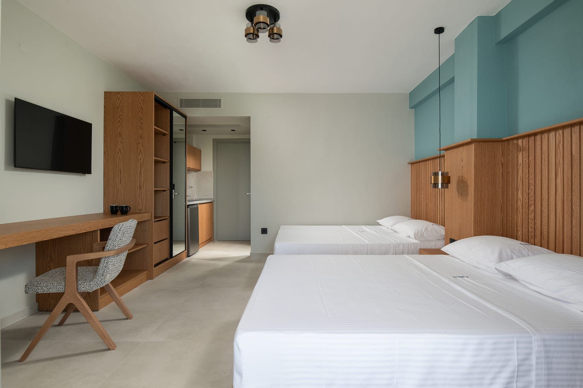 Quadruple Room with Balcony, Neos Marmaras – photo 8 of 23