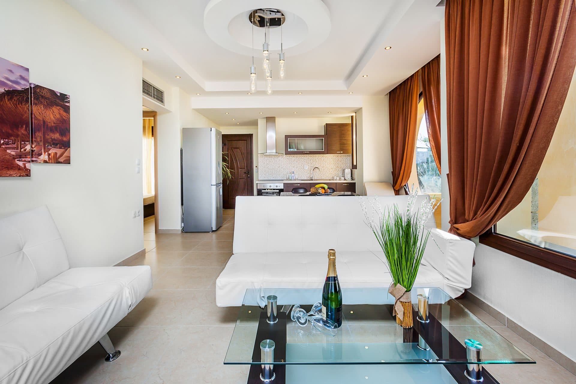 Family Suite 2-Bedroom Sea View Upper Floor, Kassandreia – photo 3 of 15