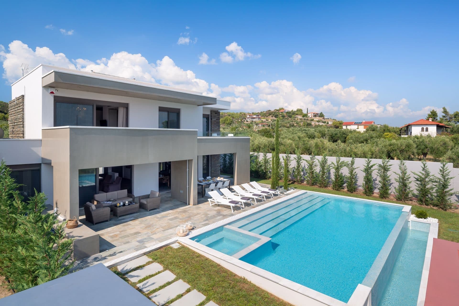Presidential Villa 4 Bedrooms | Private Pool, Pallini – photo 25 of 51