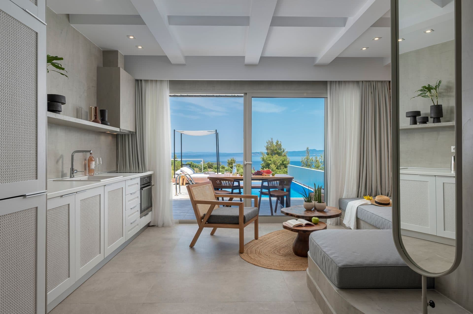Duplex Suite Sea View | Private Heated Pool, Paliouri – photo 3 of 29