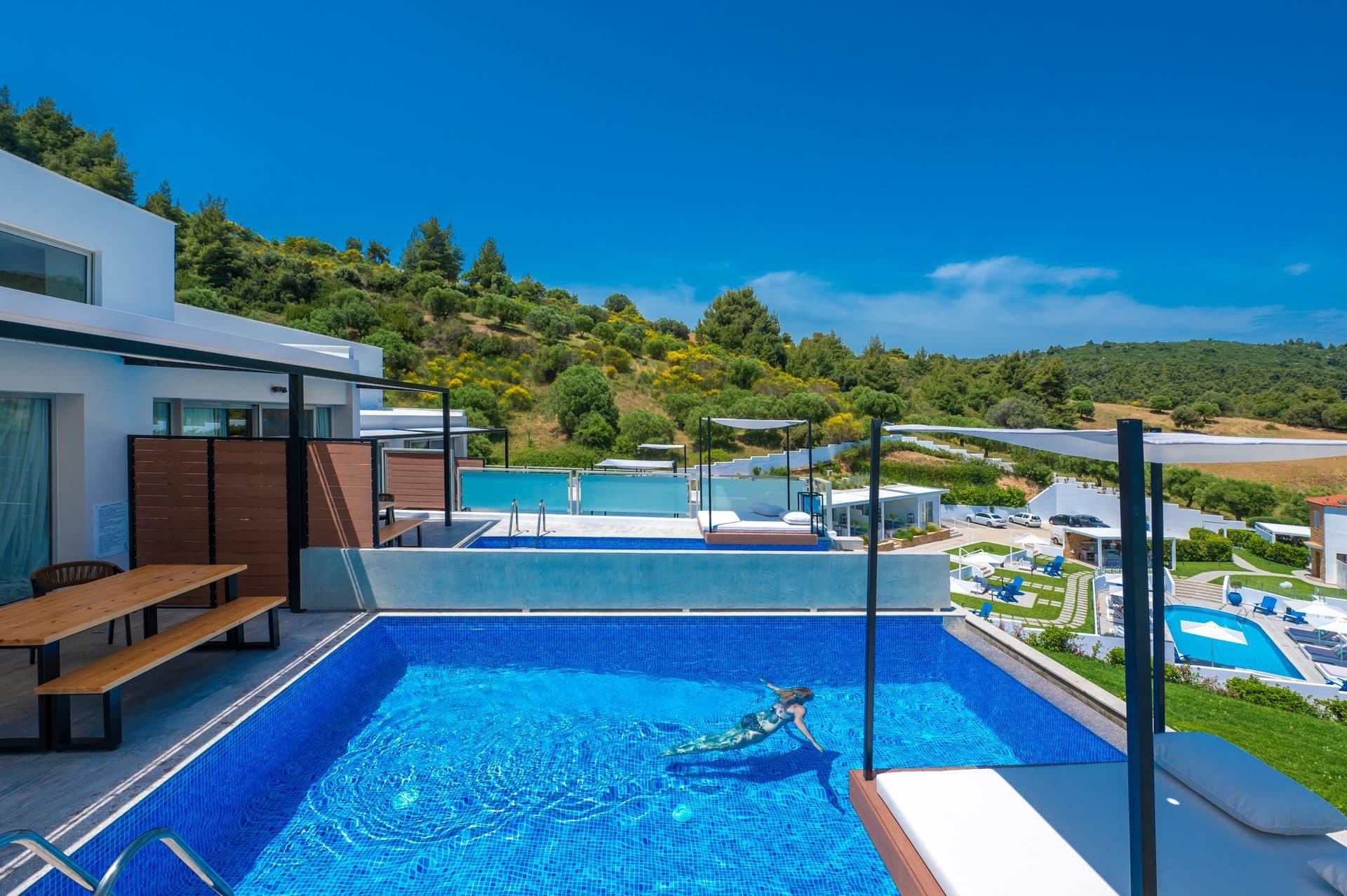Duplex Suite Sea View | Private Heated Pool, Paliouri – photo 22 of 29