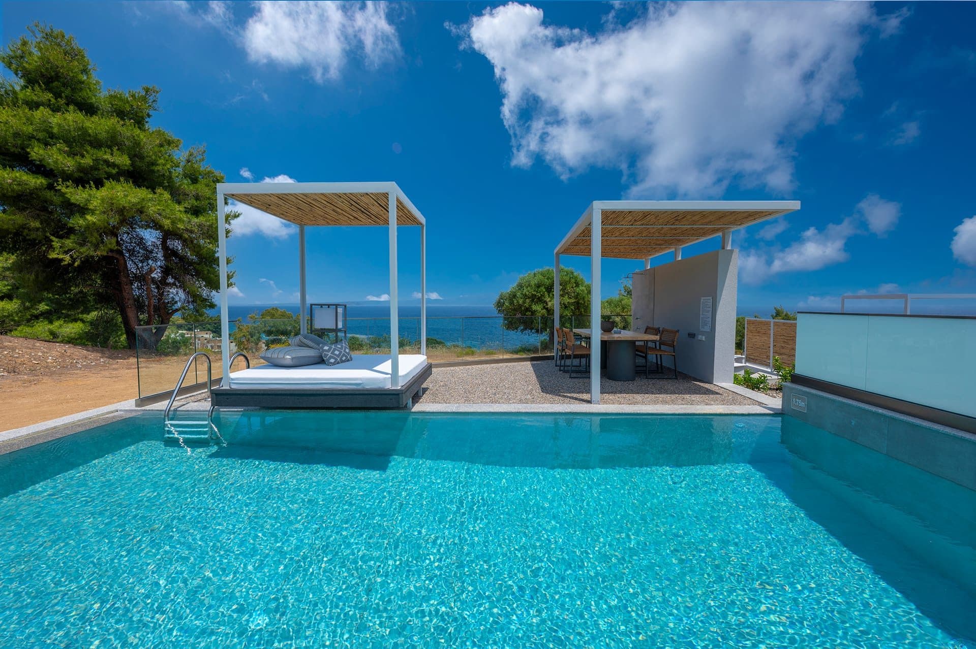 Serenity Suite Sea View with Private Pool, Paliouri – photo 8 of 14