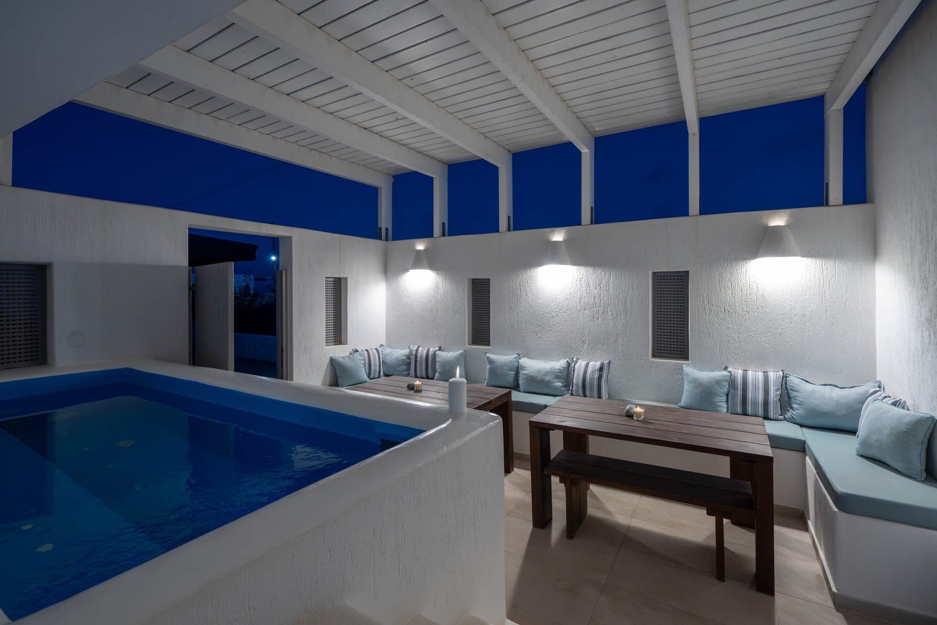 Executive Duplex Three Bedroom Villa with two hot tubs and beach front, Exomitis – photo 30 of 50
