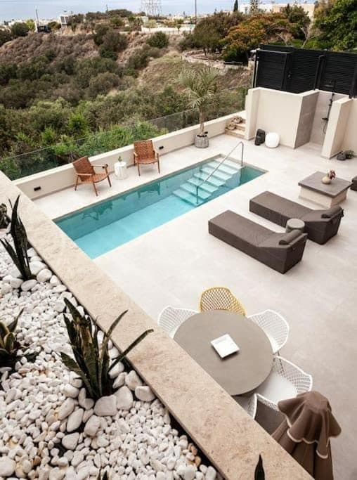 Orama Luxury Suite with private pool, Piskopiano – photo 15 of 48