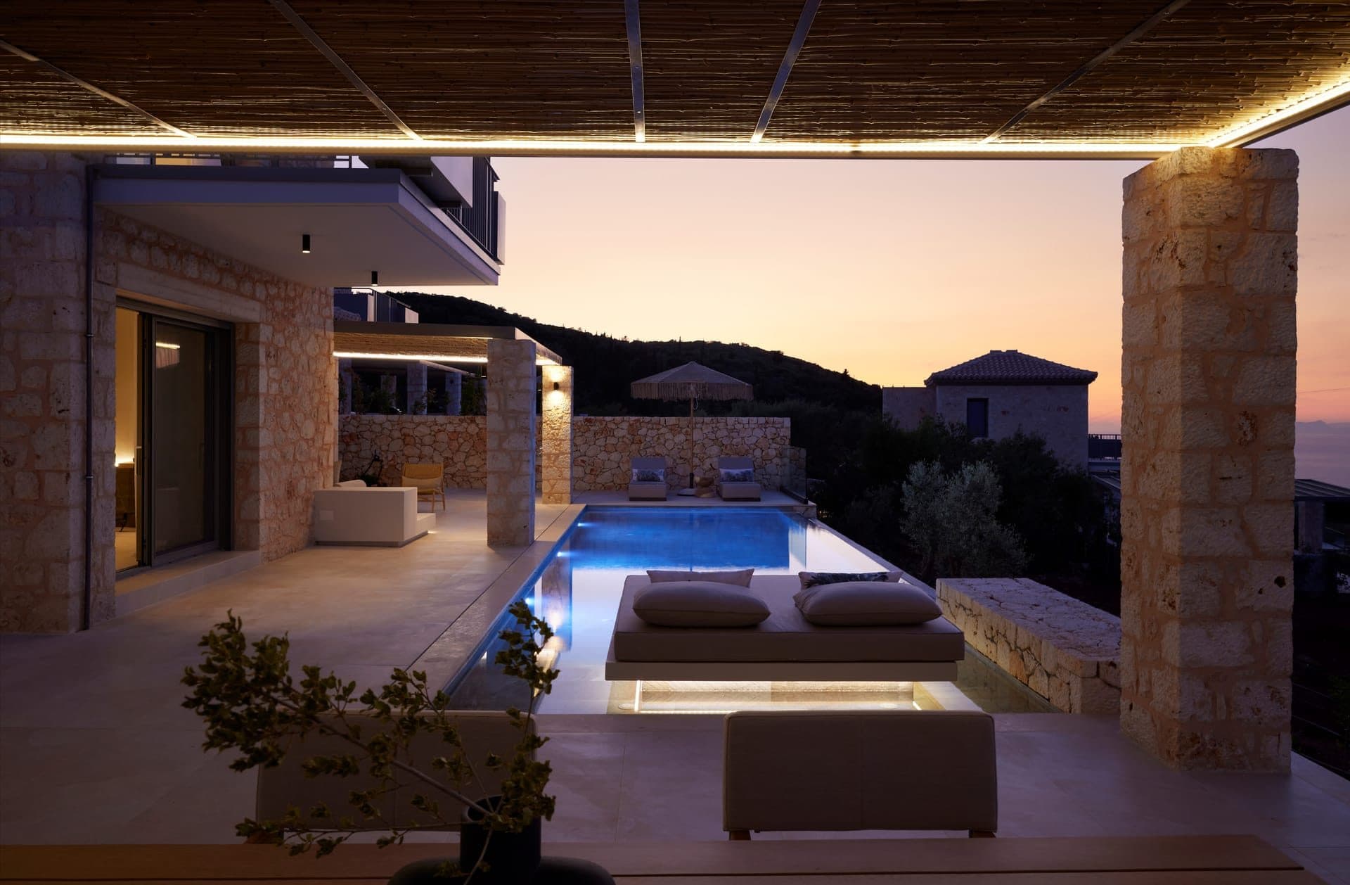 Premium two-bedroom, two-bathroom villa with private heated pool and panoramic sea views., Lefkada – photo 23 of 26