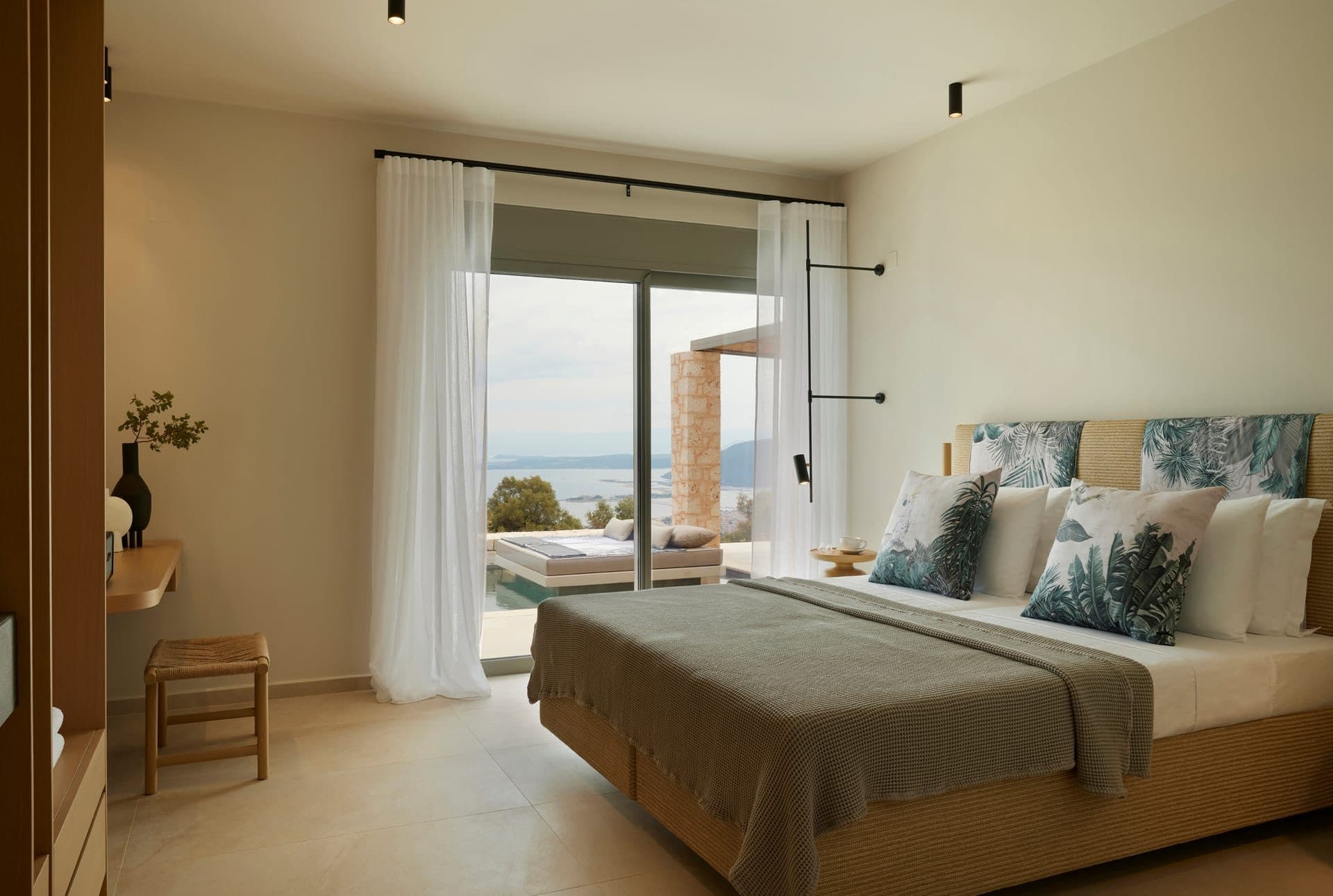 Premium two-bedroom, two-bathroom villa with private heated pool and panoramic sea views., Lefkada – photo 25 of 26