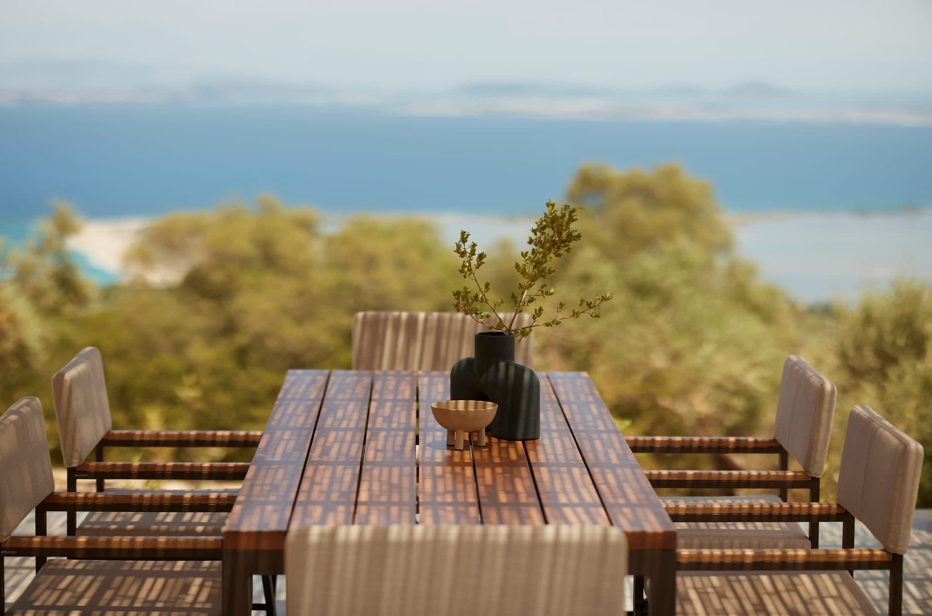 Premium two-bedroom, two-bathroom villa with private heated pool and panoramic sea views., Lefkada – photo 11 of 26