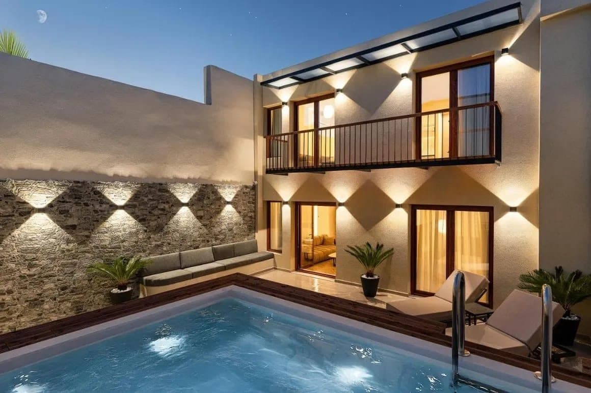 102 - Deluxe Suite with Spa and Private Pool (1st Floor), Rethymno – photo 11 of 16