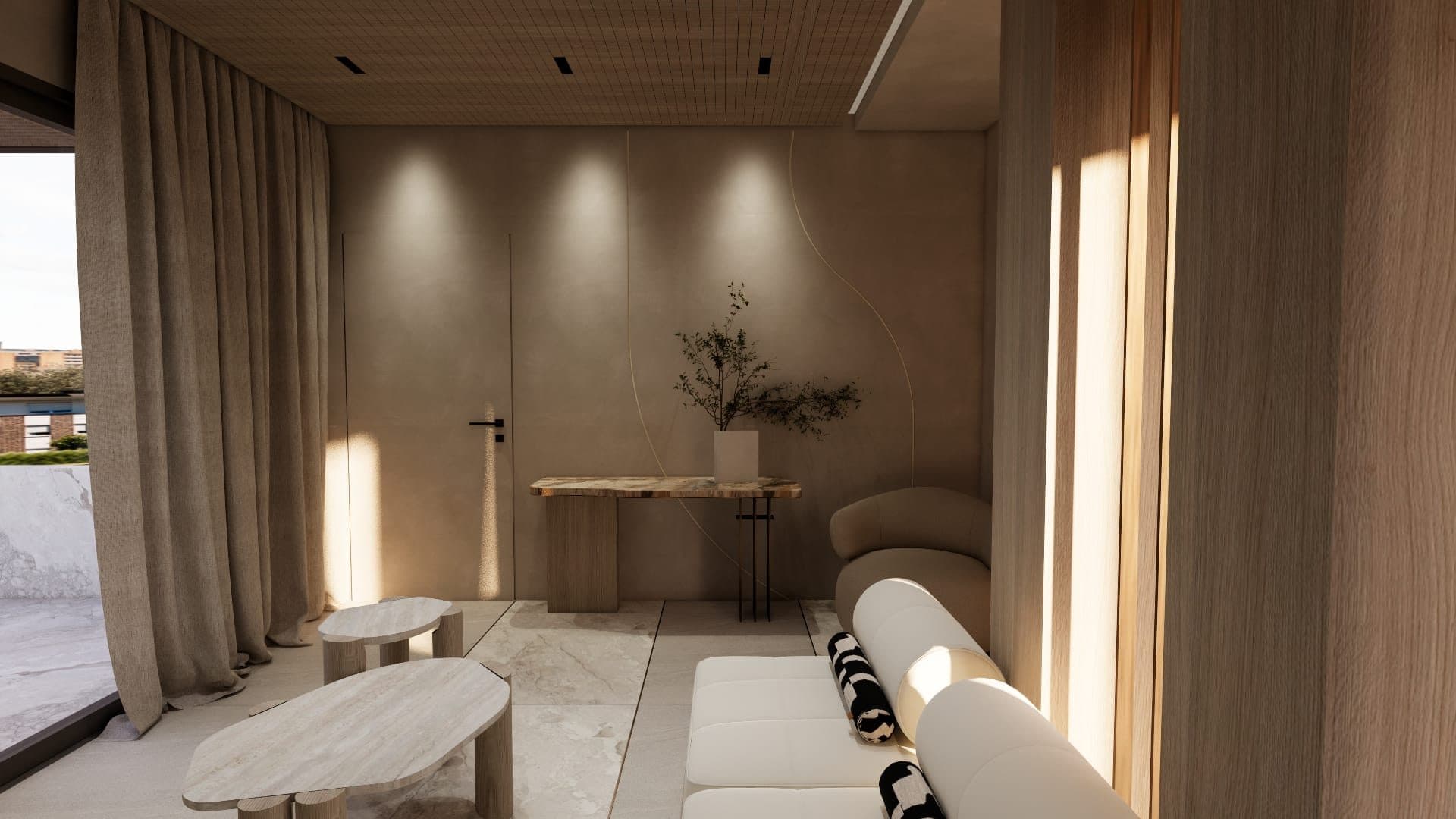 402- Deluxe Penthhouse Suite with Outdoor Jacuzzi & BBQ, Rethymno – photo 6 of 7