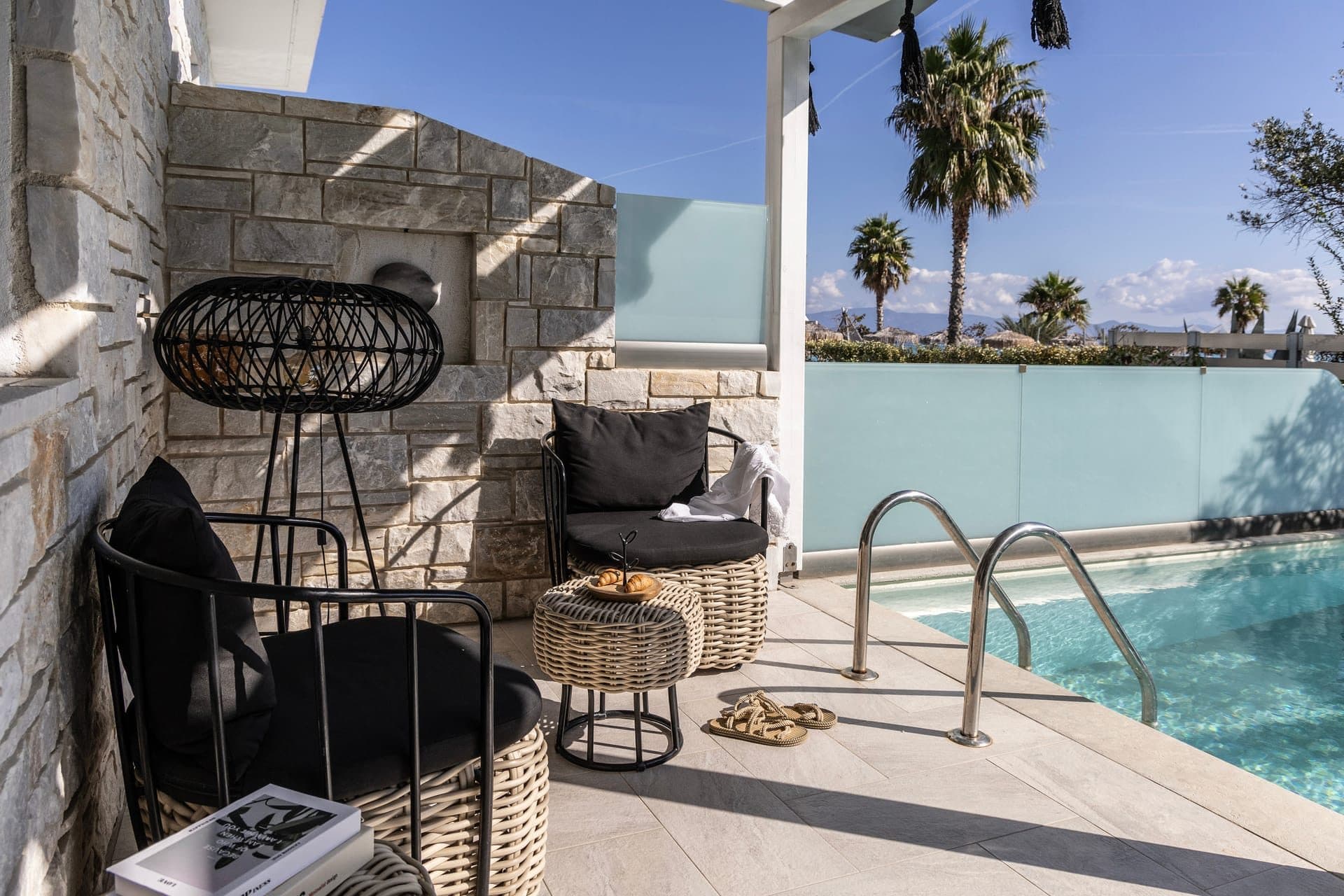 Double Suite Side Sea View | Private Pool, Pefkochori – photo 9 of 10