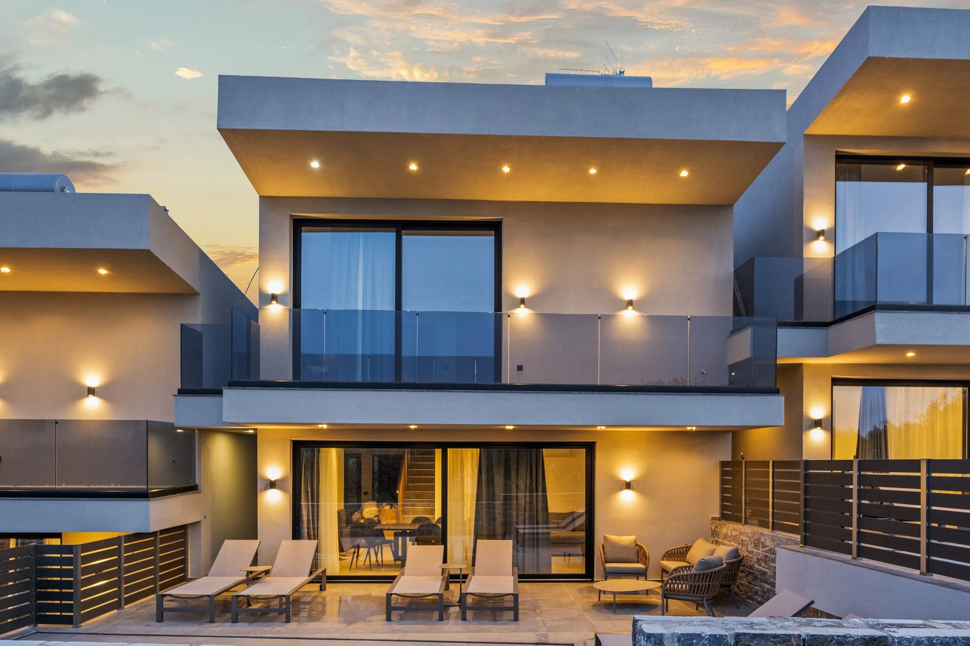 Hersonissos Hilltop Villa with Private Pool — Crete