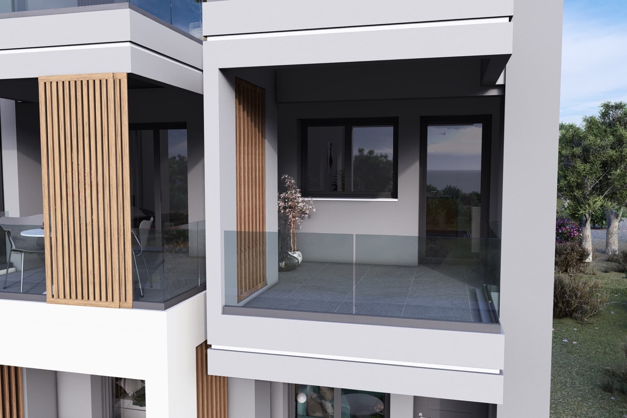 Newly Built One-Bedroom Maisonette for Sale in Nea Kallikratia