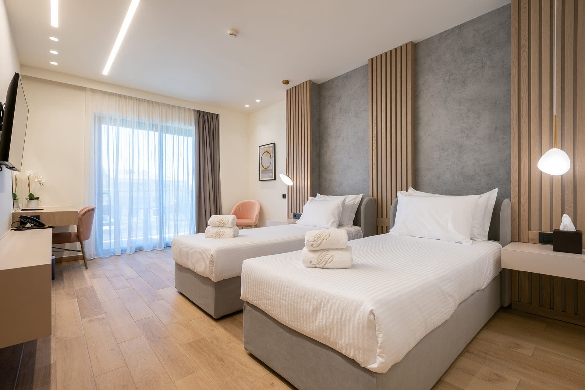 Deluxe Twin Room with Balcony or Terrace