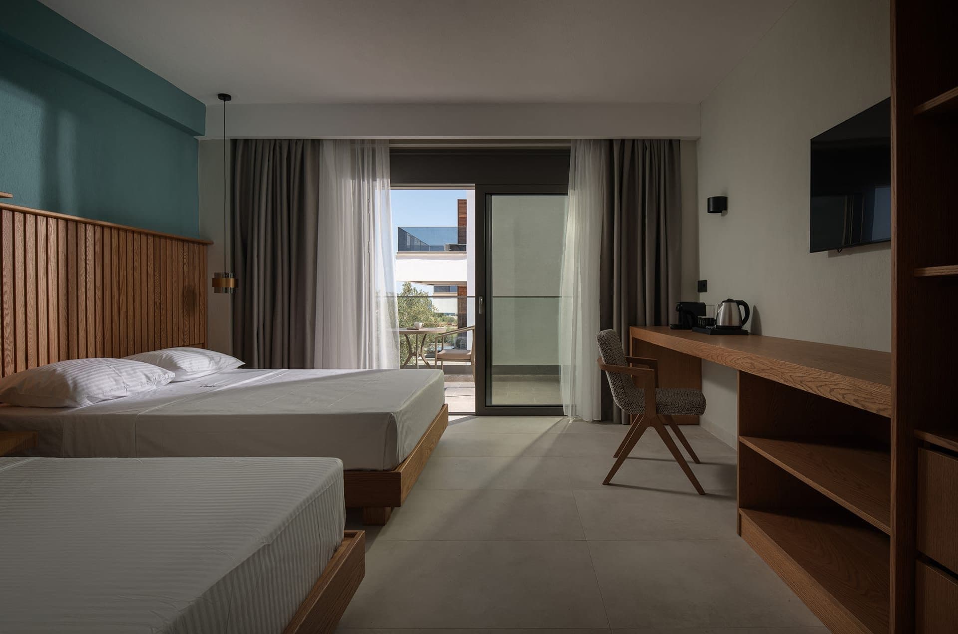 Quadruple Room with Balcony