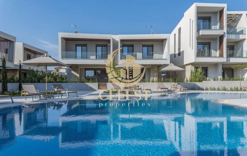 New-Build 126 m² Three-Bedroom Maisonette for Sale in Nikiti, Sithonia